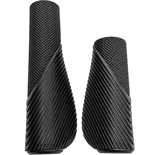 Falkx Handvatten - Zwart - Ergonomisch - 92/135mm - Fietsaccessoire