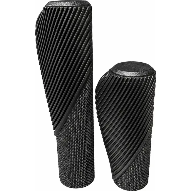 Falkx Handvatten - Zwart - Ergonomisch - 92/135mm - Fietsaccessoire