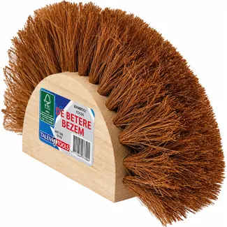 Talen Tools Raagbol met Kokos Haren 28 cm - Perfect voor het Verwijderen van Spinnenwebben