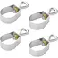 ProPlus Verstelbare stelringen - Ø 26-28 mm - set van 4 stuks