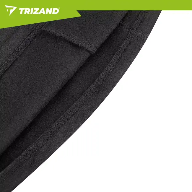 Trizand Bivakmuts zwart - Flexibel polyester voor fietsen, motorrijden en wintersport - One size