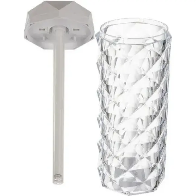 Ruhhy Luchtbevochtiger en Nachtlampje - 2-in-1 - Rozen-effect LED en 400 ml Capaciteit
