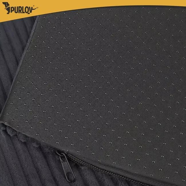 Trizand Warmte-isolerende hondenmat 100 x 70 cm - Zonder stroom, met antisliponderkant - Grijs