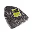 Trizand Wintermuts zwart met fleecevoering - Elastische beanie voor dames en heren, one size