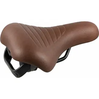 Abi zadel E-Grip, met handgreep donkerbruin