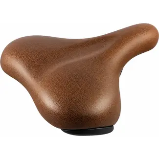 San Remo zadel Liège met bumper, dames. Bruin, zonder strop (werkplaatsverpakking)