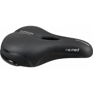 Selle Royal Fietszadel trekking zwart - foam uitvoering voor dagelijks fietsgebruik en vervanging