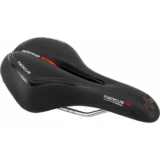 Wittkop Trekkingzadel heren - ergonomisch - gelcomfort - handgemaakt - zwart