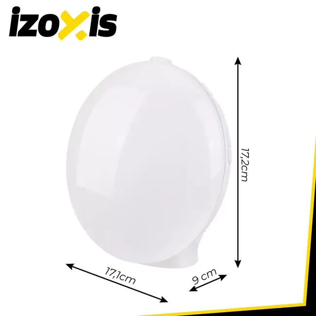 Izoxis Lichtwekker met zonsopgangsimulatie, FM-radio, 2 alarmen en 7 verschillende wekgeluiden