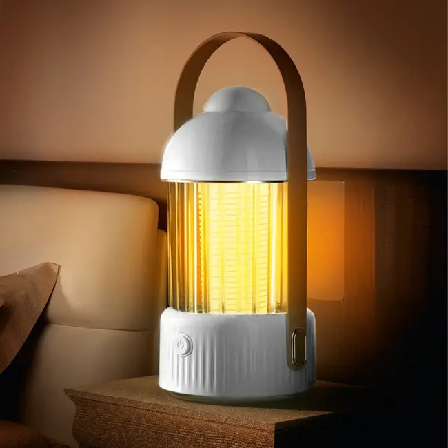 TIROSS UV-insectenlamp 2-in-1 met 36 leds, 2400 mAh accu en USB-C