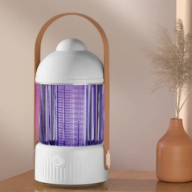 TIROSS UV-insectenlamp 2-in-1 met 36 leds, 2400 mAh accu en USB-C