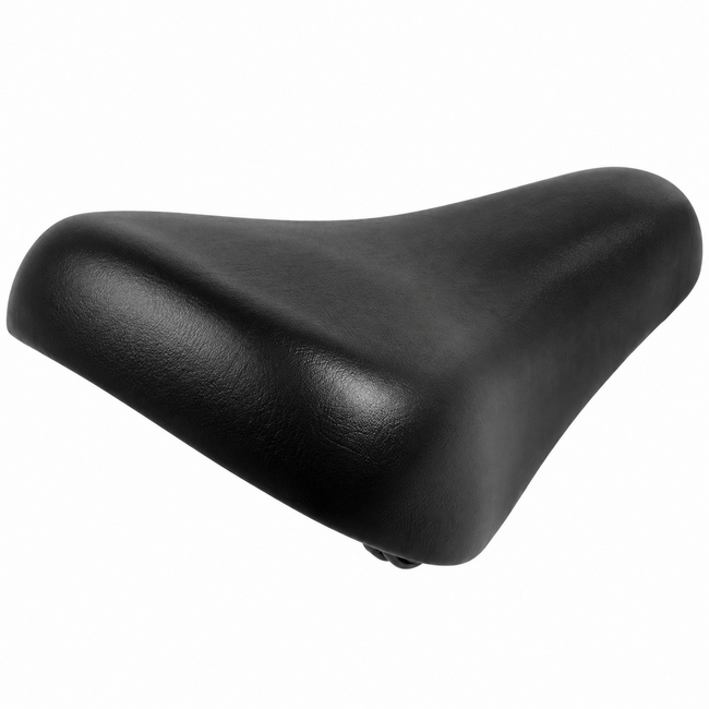 Ventura Kinderzadel met zadelstrop - Unisex - 210x138mm - Zwart