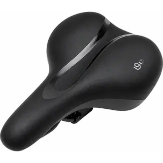 Selle Royal Comfortabel unisex stadszadel zwart met zachte vulling