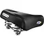 Selle Royal Zadel met retro design en gelvulling - 247x219 mm - Zwart