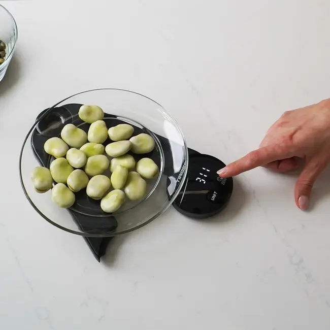 TIROSS Digitale keukenweegschaal tot 5 kg met 1 g nauwkeurigheid