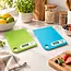 TIROSS Digitale keukenweegschaal 5 kg met LCD-display in groen of blauw