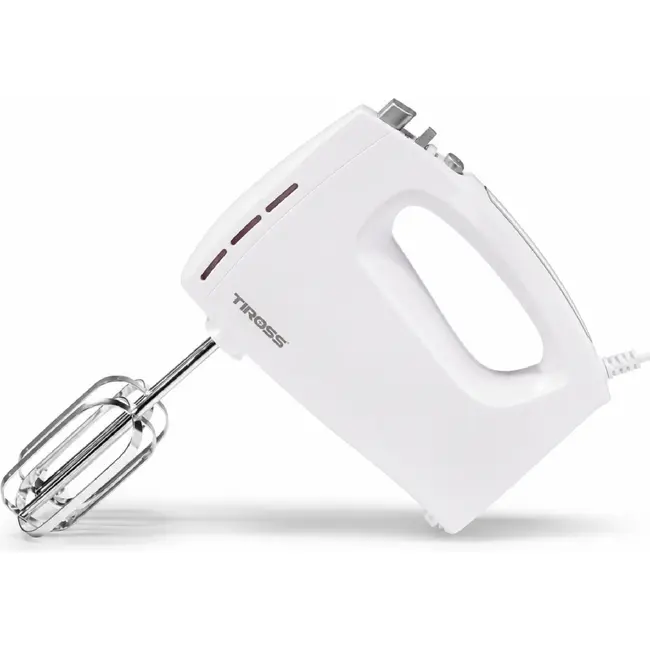 TIROSS Handmixer 300 W met 5 snelheden, turbostand en 2 gardes