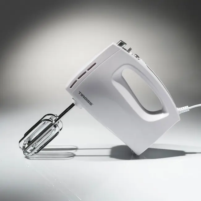 TIROSS Handmixer 300 W met 5 snelheden, turbostand en 2 gardes