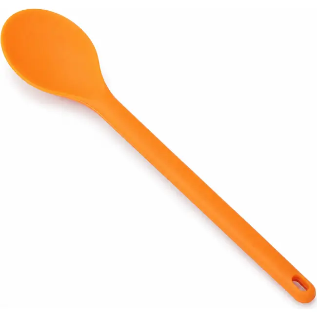 TIROSS Siliconen pannenlikker 33 cm oranje hittebestendig tot 240 °C