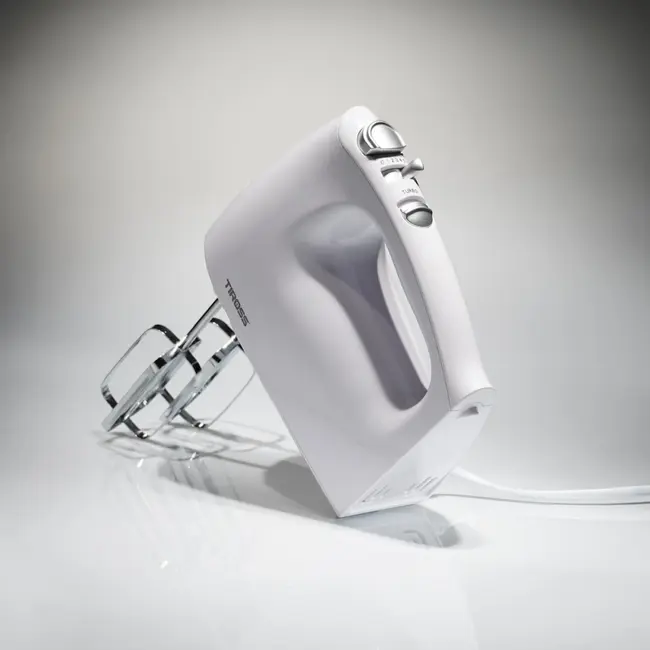 TIROSS Handmixer 500 W met 5 snelheden, turbofunctie en 2 soorten gardes