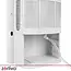 Zortiva Luchtontvochtiger 90 W voor 30 m² met 1800 ml reservoir, timer en LCD-display