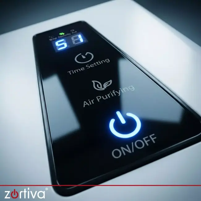 Zortiva Luchtontvochtiger 90 W voor 30 m² met 1800 ml reservoir, timer en LCD-display