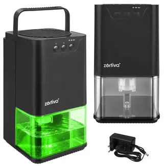 Zortiva Luchtontvochtiger 1400 ml 36 W met timer, LED en capaciteit tot 380 ml per dag