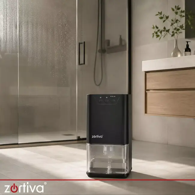 Zortiva Luchtontvochtiger 1400 ml 36 W met timer, LED en capaciteit tot 380 ml per dag