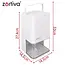 Zortiva Luchtontvochtiger 1400 ml wit 36 W met timer, LED en capaciteit tot 380 ml per dag