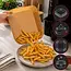 Zortiva Airfryer bakpapier 20 x 20 cm - 400 bakjes met antikleeflaag en 4,5 cm hoge rand