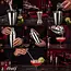 Zortiva Cocktailset 6-in-1 met shaker 700 ml, jigger 15/30 ml, muddler, lepel en schenktuiten