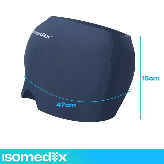 Isomedix gelmuts 360° – herbruikbaar koel- en warmtekompres donkerblauw