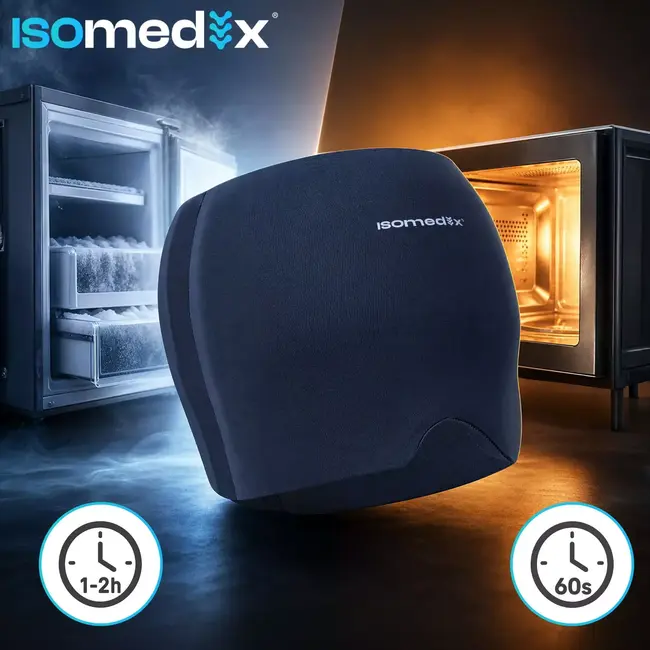 Isomedix gelmuts 360° – herbruikbaar koel- en warmtekompres donkerblauw