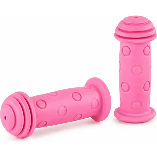 Widek Kinderfiets handvatten - roze - extra breed - veilige grip - 100 mm