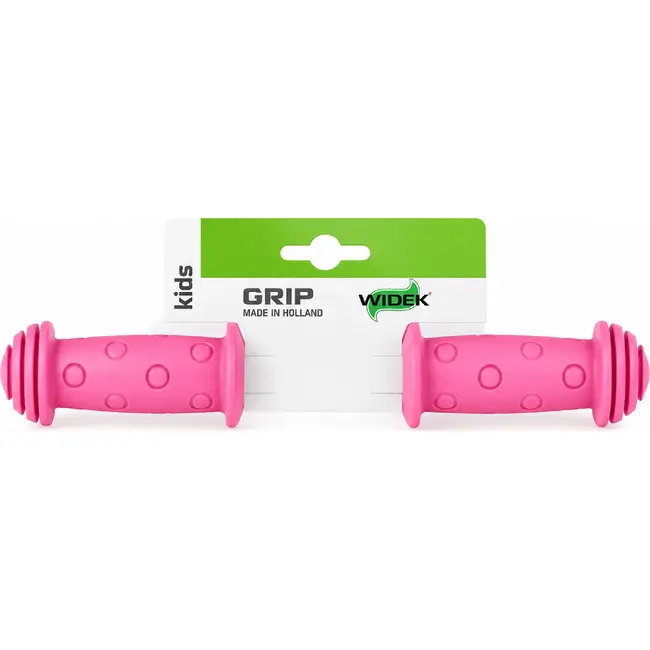 Widek Kinderfiets handvatten - roze - extra breed - veilige grip - 100 mm