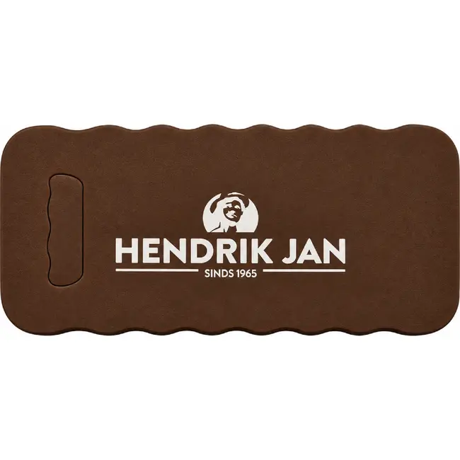 Hendrik Jan Kniekussen bruin foam, vochtwerend en warmte isolerend, ideaal voor tuin, garage en camping