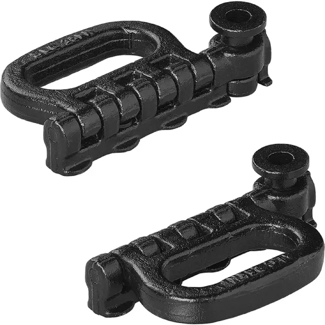 ProPlus Viervoudige stud fitting klapbaar voor airline rail met 25 kN trekbelasting en sjorpunt