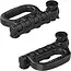 ProPlus Viervoudige stud fitting klapbaar voor airline rail met 25 kN trekbelasting en sjorpunt