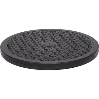 Benson Draaiplateau voor tv en speaker - zwart - Ø 25 cm - belastbaar tot 100 kg