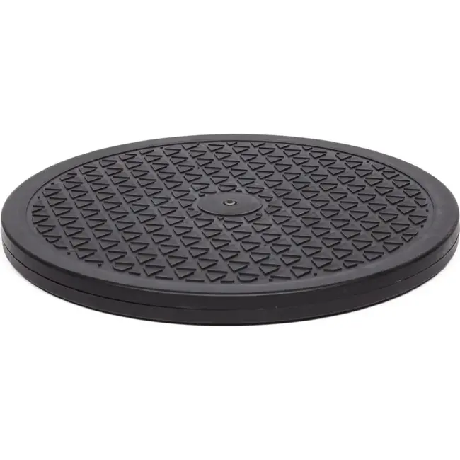Benson Draaiplateau voor tv en speaker - zwart - Ø 25 cm - belastbaar tot 100 kg