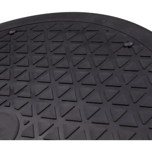 Benson Draaiplateau voor tv en speaker - zwart - Ø 25 cm - belastbaar tot 100 kg