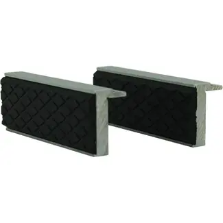 Benson Zachte magnetische bankschroefkaken - 75 mm - diamant patroon - set van 2