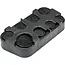 Benson Euromunt houder - Handig - Compact - Zwart - 10 x 5.2 cm