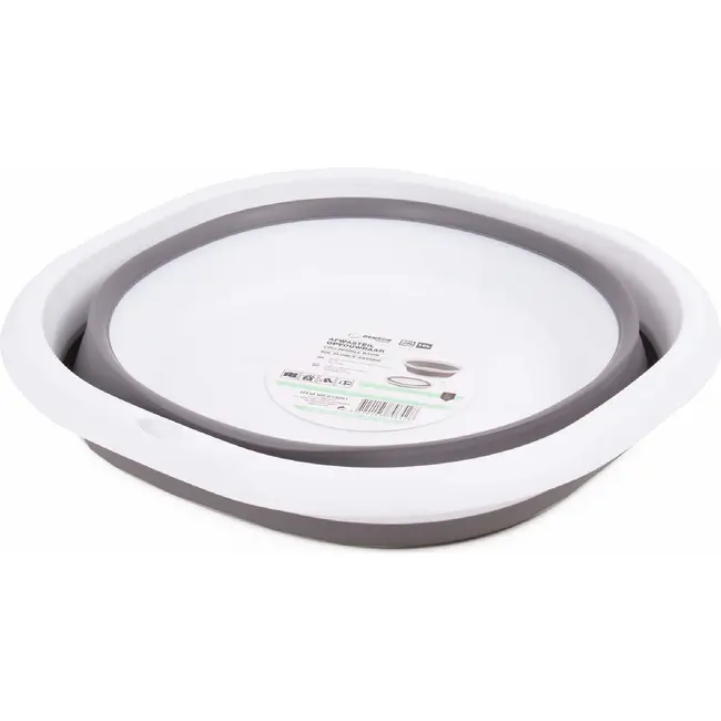 Benson Opvouwbare afwasteil - 10 liter - ruimtebesparend - Ø 36 cm - kleurenmix