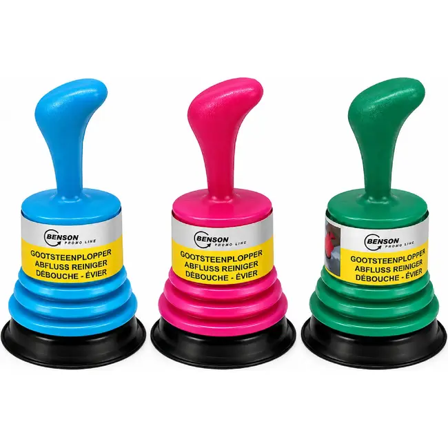 Benson Compacte gootsteenontstopper - ergonomisch ontwerp - kunststof - milieuvriendelijk