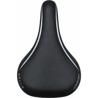 Selle Comfort Vintage fietszadel - lichtgewicht - waterbestendig - 27,5 cm x 17 cm - zonder strop