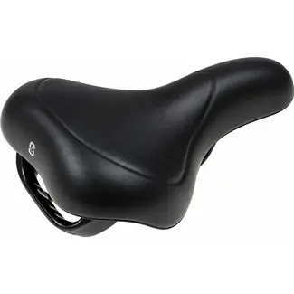 Selle Comfort Comfortabel fietszadel met handgreep - robuust en hufterproof ontwerp - ideaal voor verhuurfietsen
