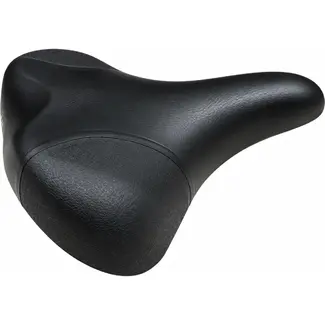 Selle Comfort Comfortabel fietszadel - ergonomisch ontwerp - hoekbescherming - unisex - zwart