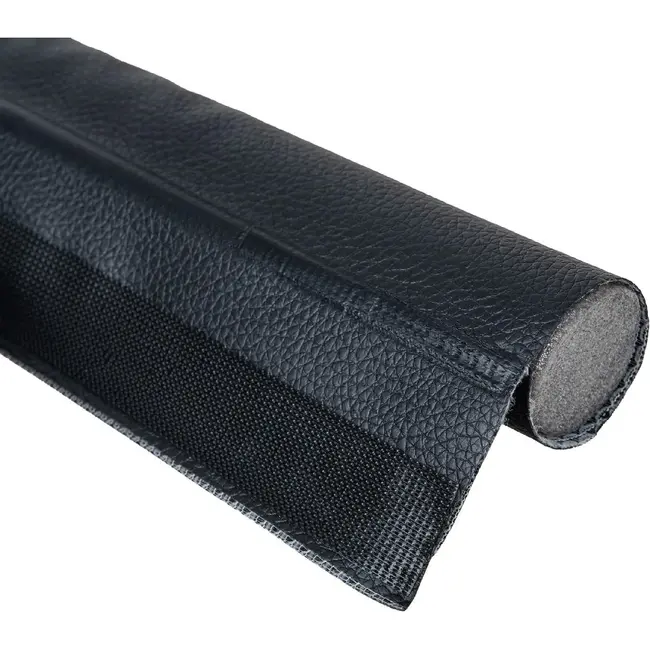 Keltin Tochtstopper deur met klittenband - zwart schuim - 96 cm lang
