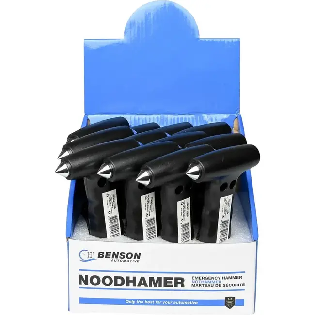 Benson Noodhamer met gordelsnijder en polsband - Zwart